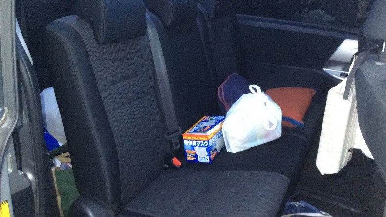 内装後方シート