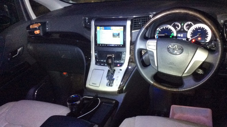 内装インパネ全体