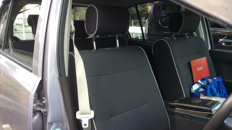 内装前方シート