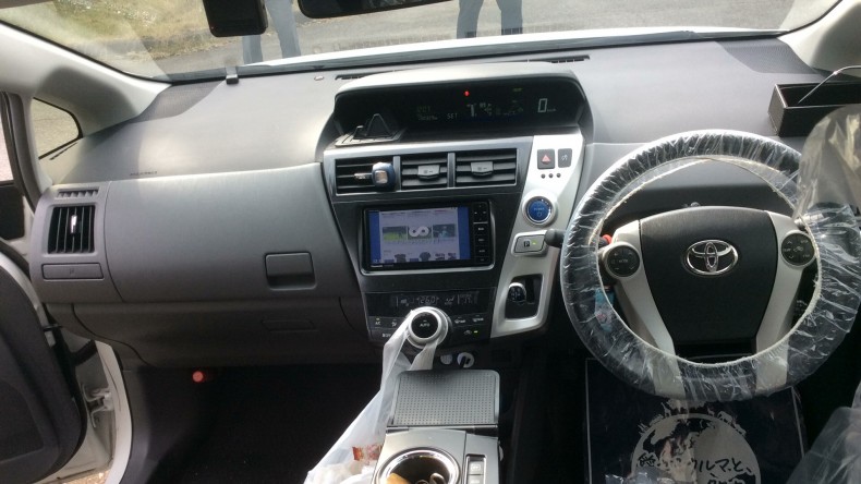 内装インパネ全体