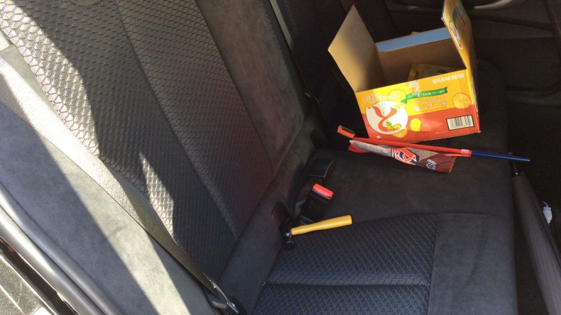 内装後方シート