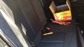 内装後方シート