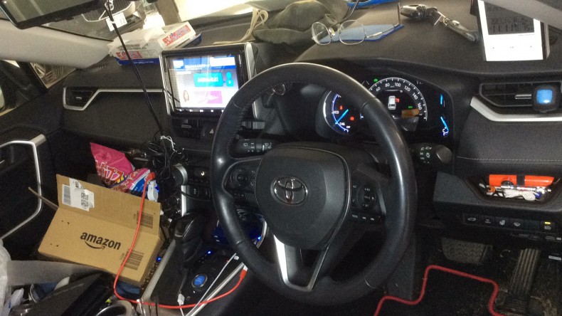 内装インパネ全体