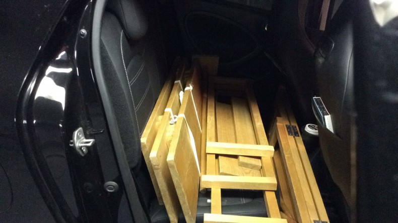 内装後方シート