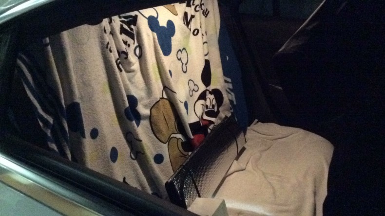 内装後方シート