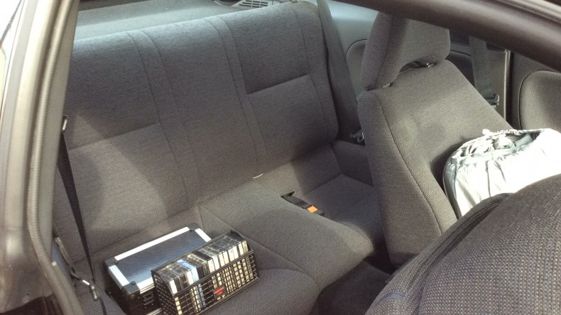 内装後方シート