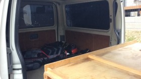 内装後方シート