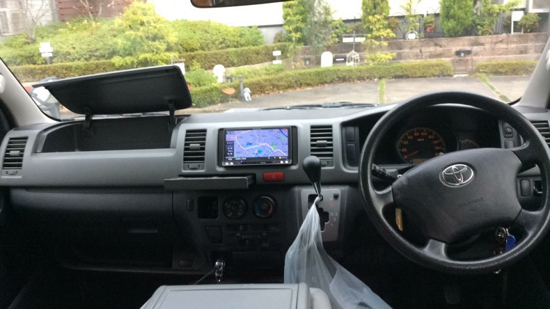 内装インパネ全体