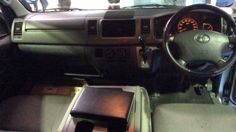 内装インパネ全体