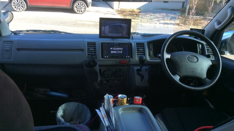 内装インパネ全体