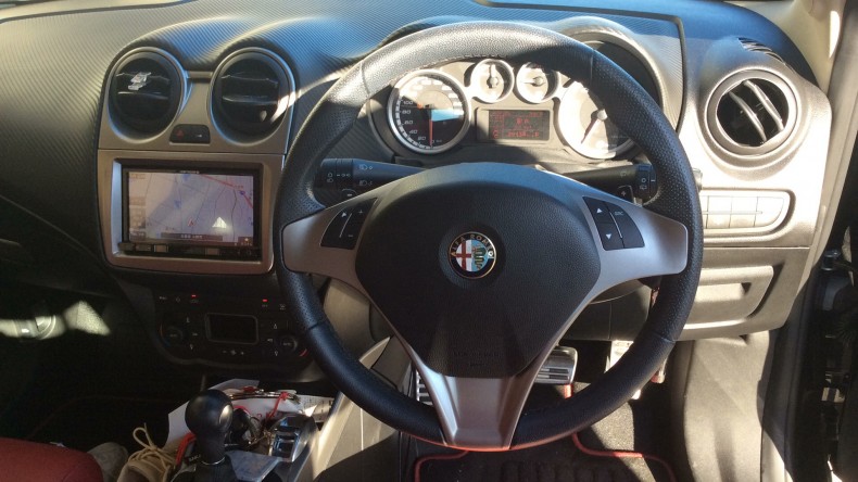 内装インパネ全体