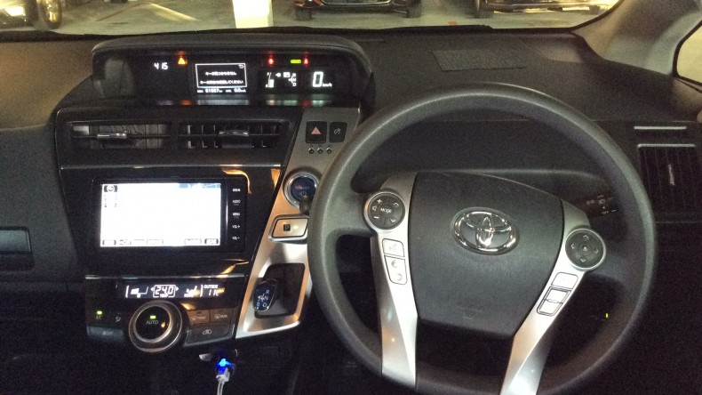 内装インパネ全体