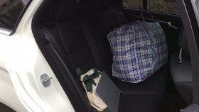 内装後方シート