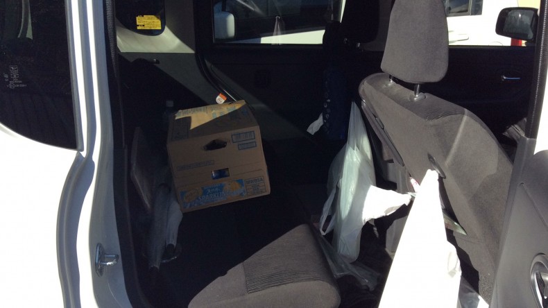 内装後方シート