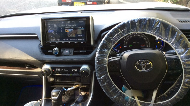 内装インパネ全体