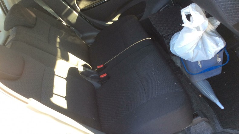 内装後方シート