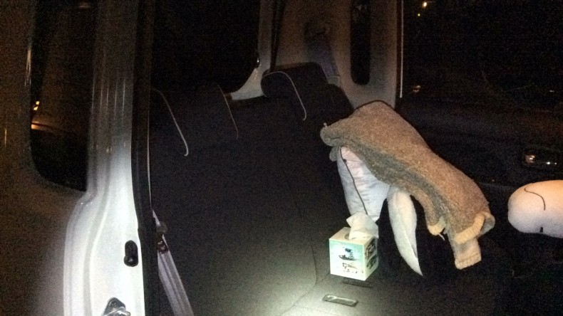 内装後方シート