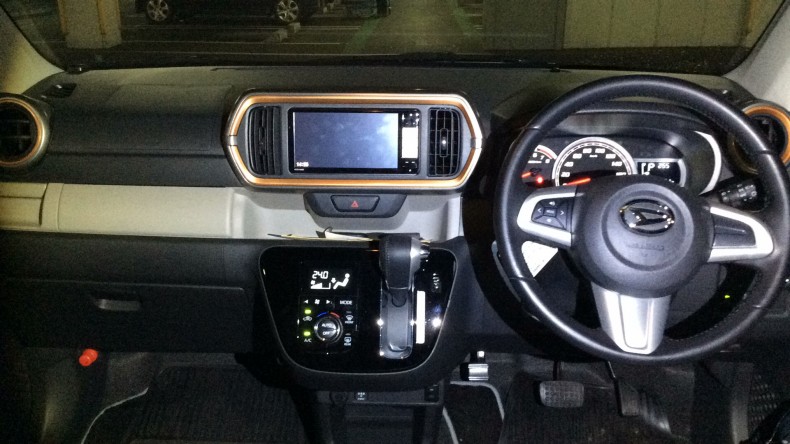 内装インパネ全体