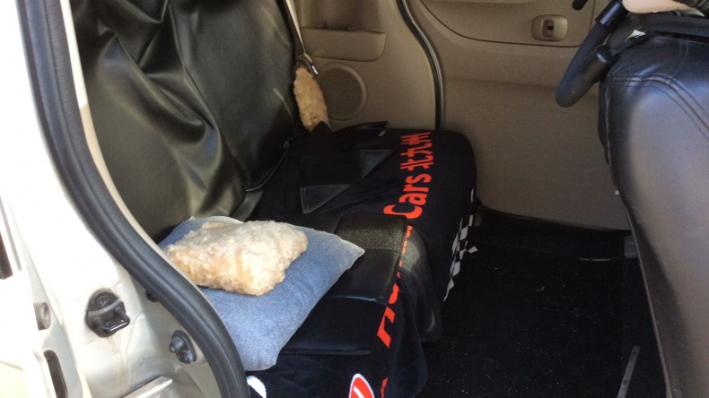 内装後方シート