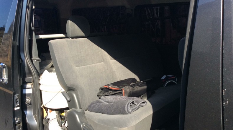 内装後方シート