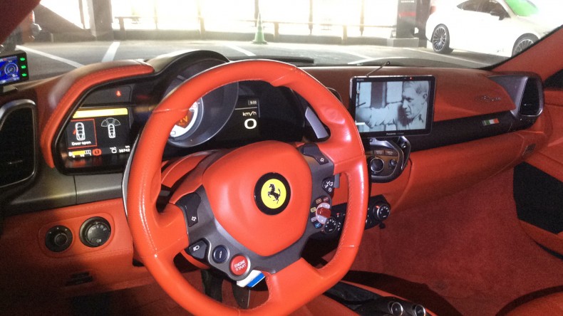 内装インパネ全体