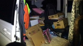 内装後方シート