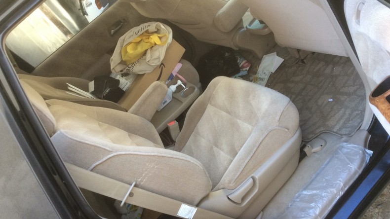 内装後方シート