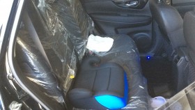 内装後方シート