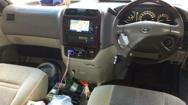 内装インパネ全体