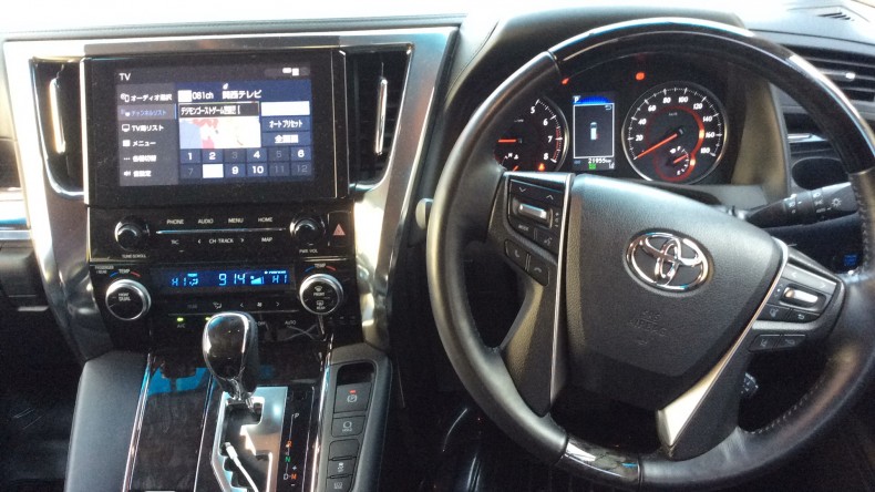 内装インパネ全体