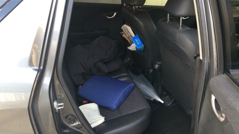 内装後方シート