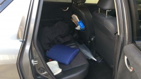 内装後方シート