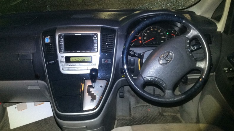 内装インパネ全体