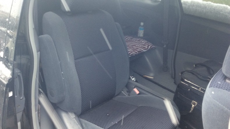 内装後方シート