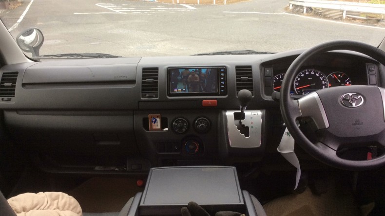 内装インパネ全体