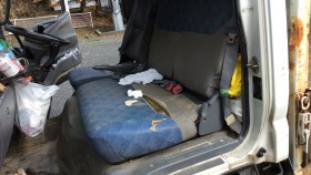 内装後方シート