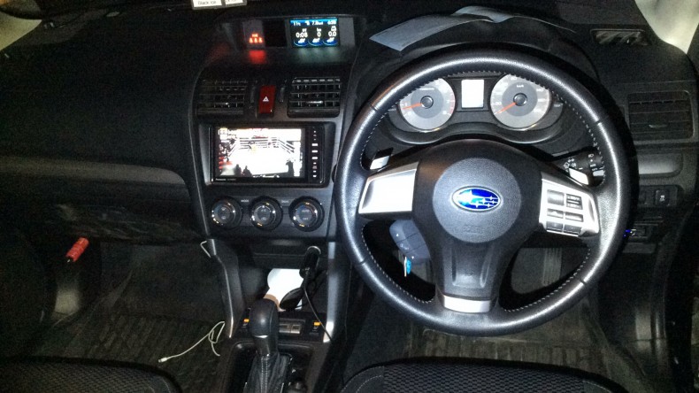 内装インパネ全体