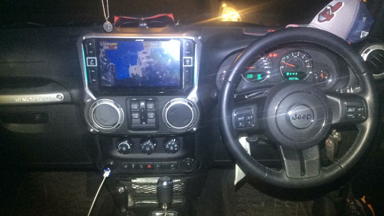 内装インパネ全体