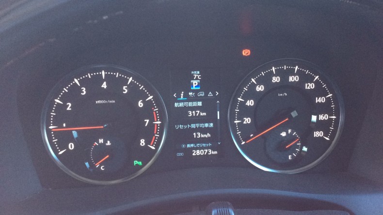 内装メーター