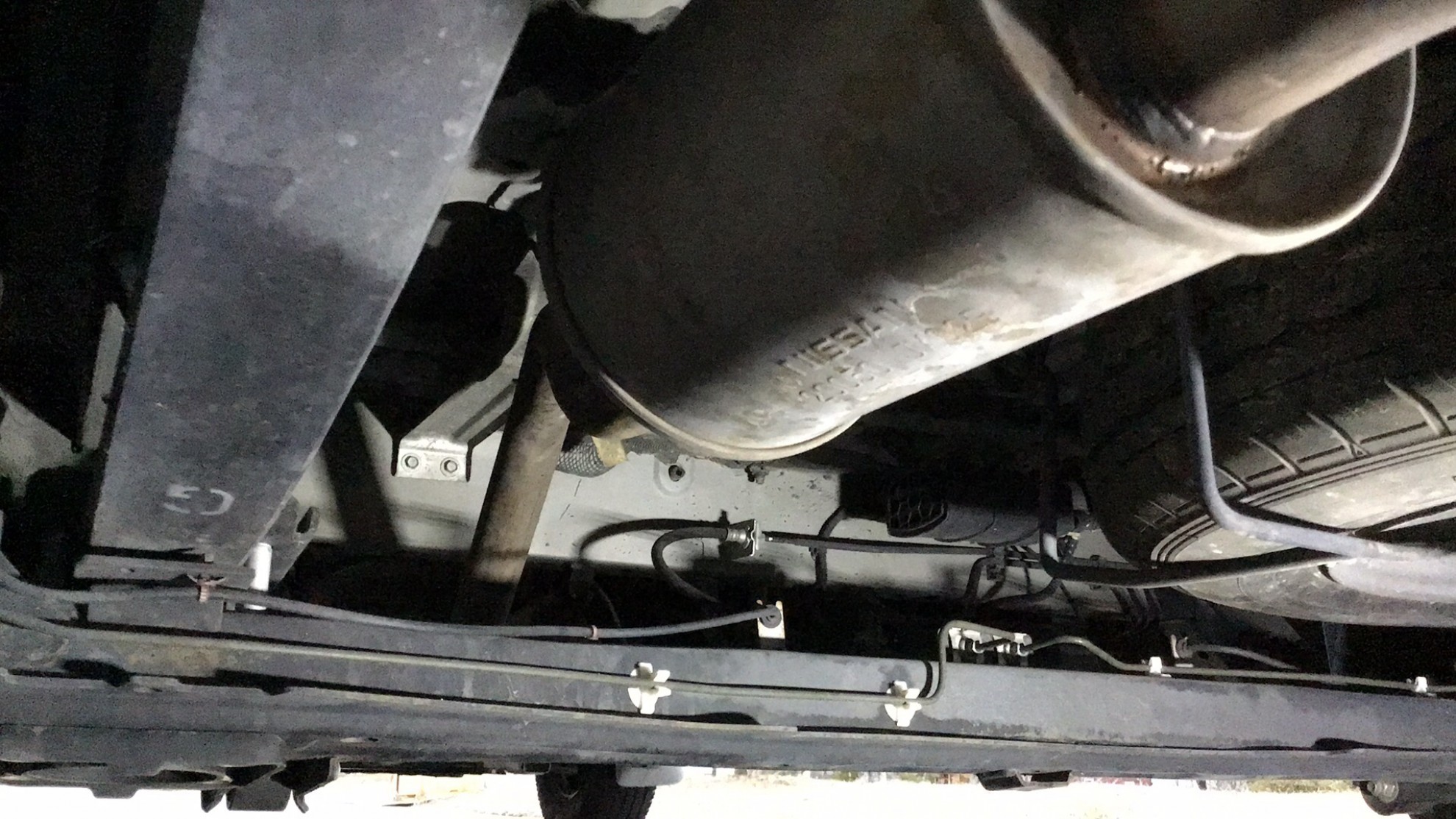 裏面足回り