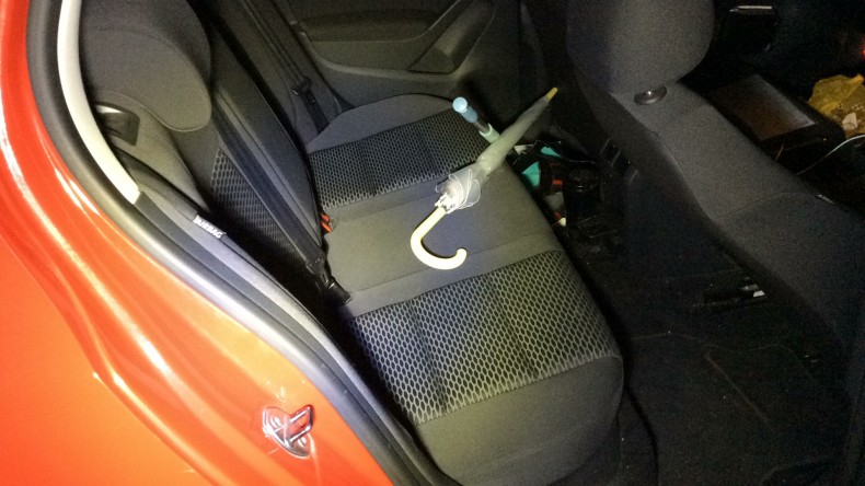 内装後方シート