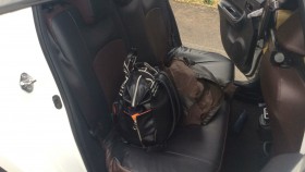 内装後方シート