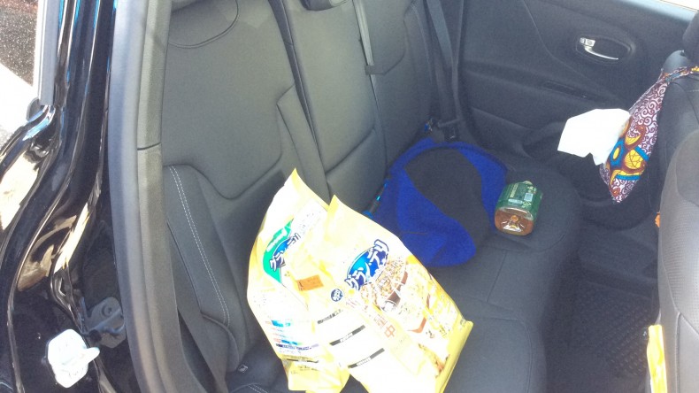 内装後方シート