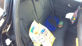 内装後方シート