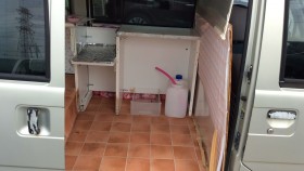 内装後方シート