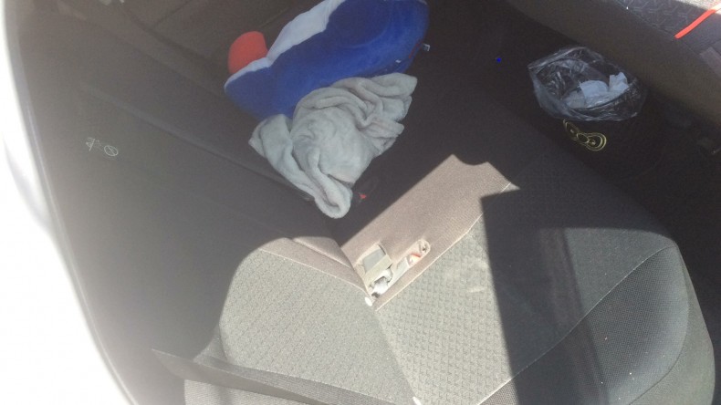 内装後方シート