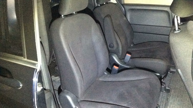 内装後方シート