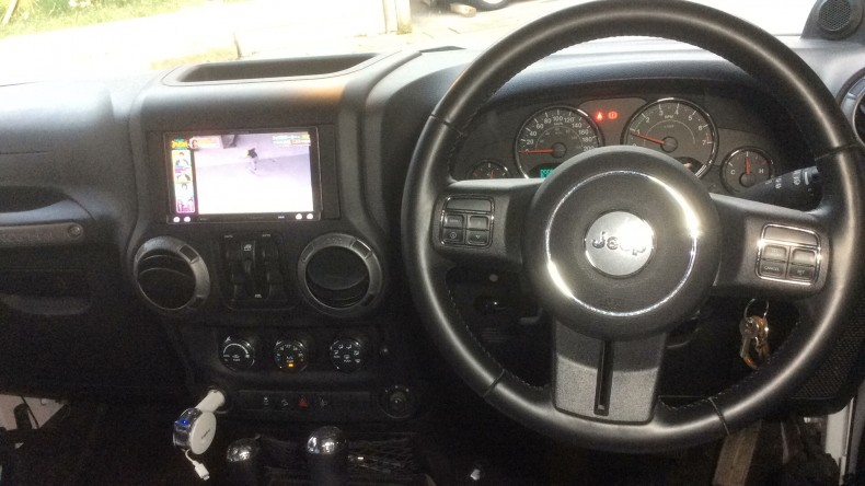 内装インパネ全体