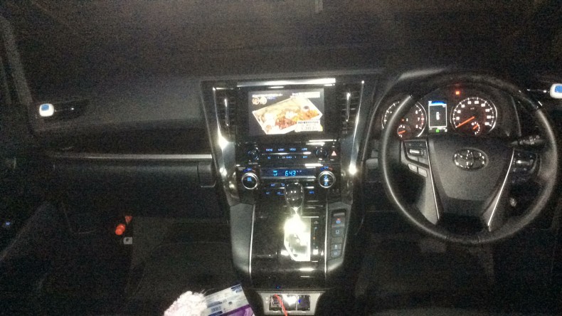 内装インパネ全体