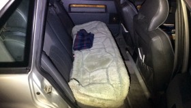 内装後方シート